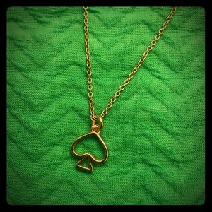 Kate Spade gold necklace